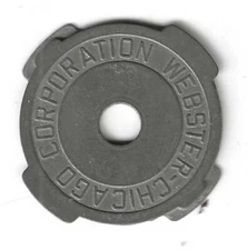 Webster-Chicago Corporation keying disc 1.5 inch diameter