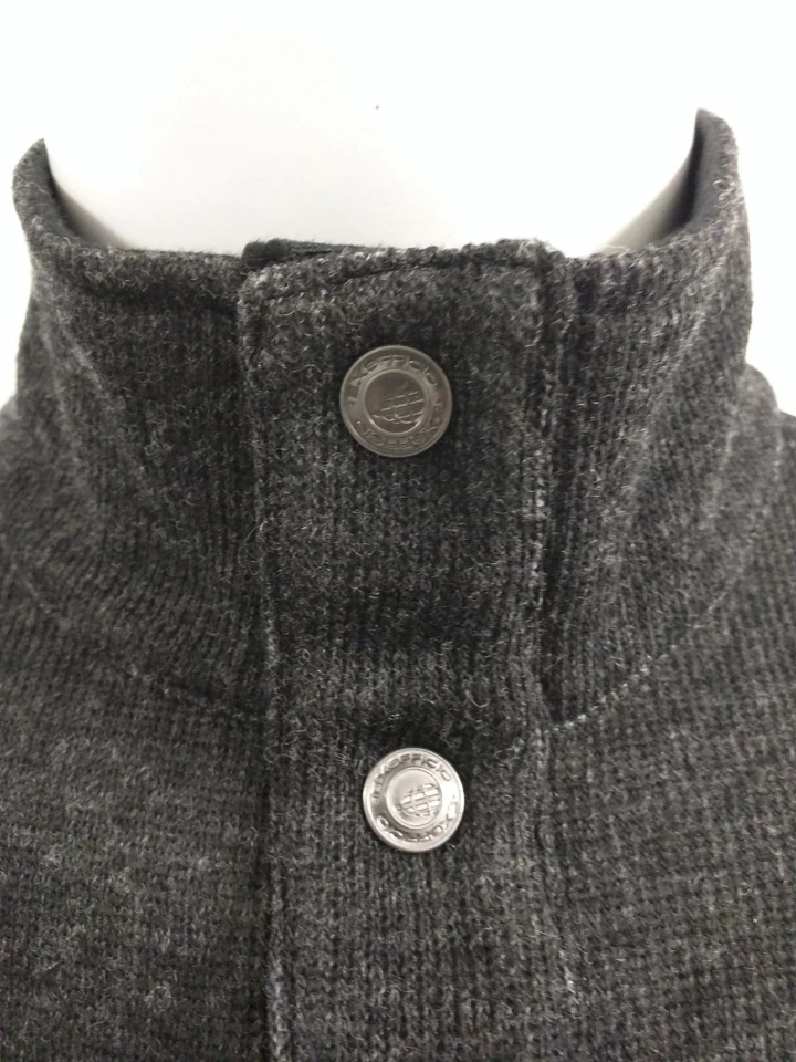 Chaqueta EXOFFICIO Transpirable Cremallera Completa Manga Larga Para Hombre Talla Grande Negra Gris Foto 3 de 4