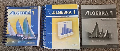 Abeka Algebra 1 Teacher Key, Solution Key, & Teacher Quiz & Test Key ...