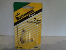Cooper Bussman BP/MDL-7, 7 Amp Time Delay Fuse, 2 Fuses 