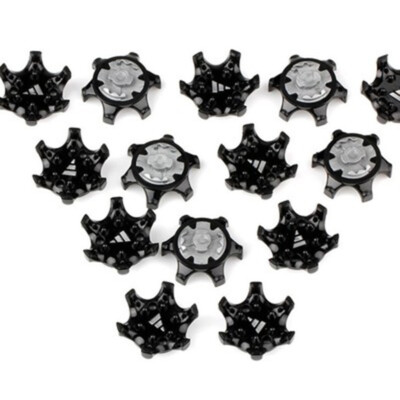 20Pcs 2.5*1.2cm Soft Plastic Golf Shoe Spikes Cleat Fast Twist For Adida Champ