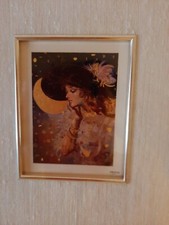 Quadro su Lastra Argento  Ottaviani con autentica Studio Ottaviani con cornice