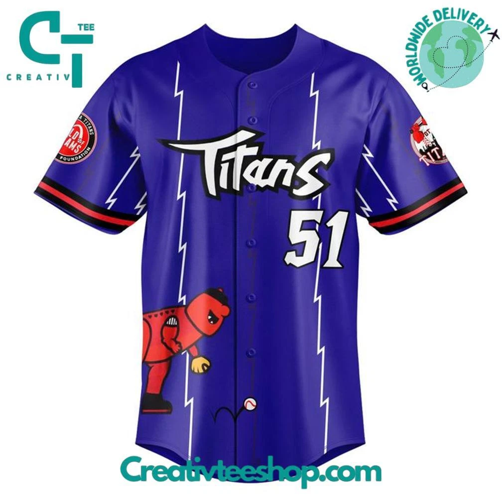 Ottawa Titan Dino Day 2025 Special Baseball Jersey