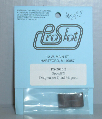 ''NEW'' PRO SLOT PS-2016Q SPEEDFX DRAGMASTER QUAD MAGNETS