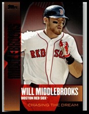 2013 Topps Chasing the Dream #CD-3 Will Middlebrooks Boston Red Sox