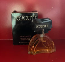 DECADENCE BY PARLUX 1.0 OZ/30 ML EDT SPRAY IN BOX DISCONTINUED VINTAGE RARE