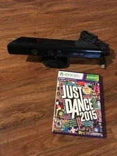 XBOX 360 Kinect - Sensor Bar Model 1414 With Just Dance Game