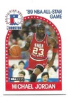MICHAEL JORDAN 1989-90 HOOPS ALL STAR CARD NEAR MINT+ CONDITION