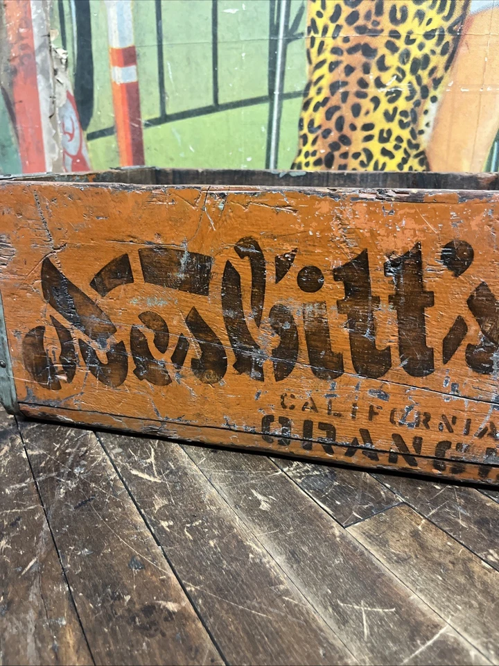 DE COLECCIÓN NESBITTS NARANJA CAJA PORTADOR SIGNO COCA COLA 7UP PEPSI NARANJA CRUSH RARO Foto 3 de 4