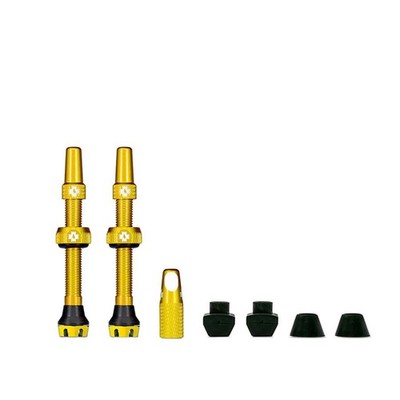 Muc-Off Tubeless Valve Stems - Gold 20426