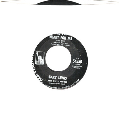 GARY LEWIS & PLAYBOYS:   Save Your Heart For Me / Everybody Loves A Clown, 7867