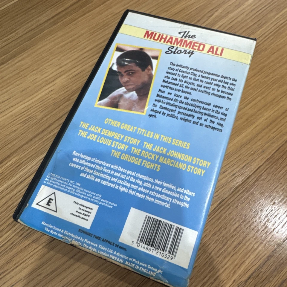Muhammad Ali - VHS - Collectors Video - Image 3 of 3