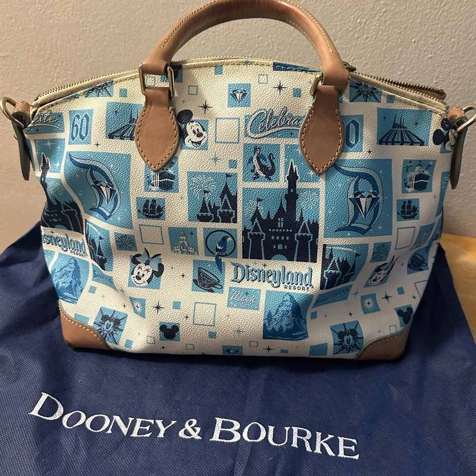 Disney Parks Dooney & Bourke Disneyland 60th Anniversary Satchel – Retired - Image 4 of 4