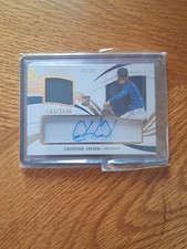 2021 Panini Immaculate Collection - Clearly Clutch Rookie Materials Cristian...
