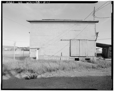 Curtis Wharf, Cement & Plaster Warehouse, O & Second Streets,