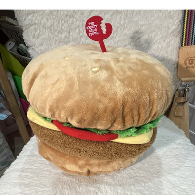 Universal Studios SpongeBob SquarePants Krusty Krab Special Plush Burger Pillow