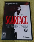 Scarface The World Is Yours (PlayStation 2 PS2) CIB Clean and Tested