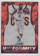 2019 Panini Contenders Optic Uniformity Red Cracked Ice Prizm Andre Drummond hg6
