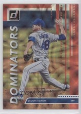 2020 Panini Donruss Dominators Red 6/149 Jacob deGrom #D-10 g1d