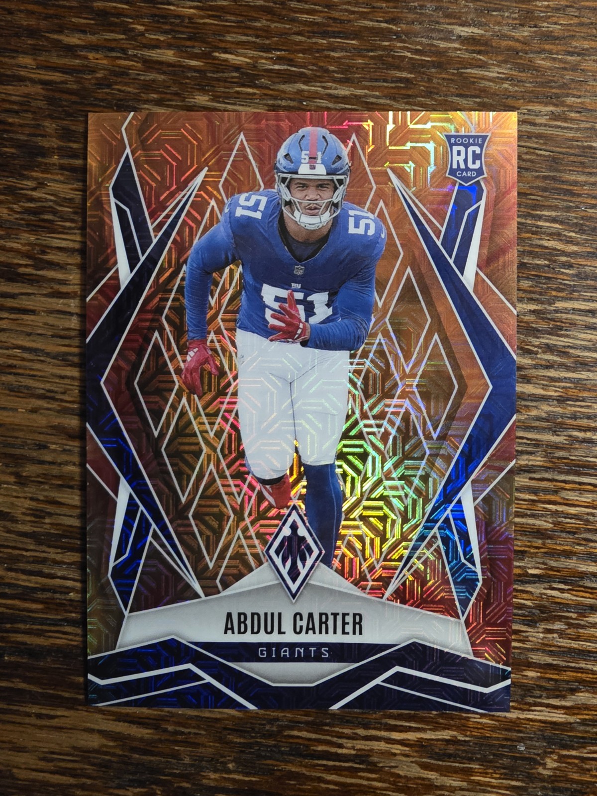 2025 Panini Phoenix Premium Box Set ABDUL CARTER #177 RC FIREBURST /350