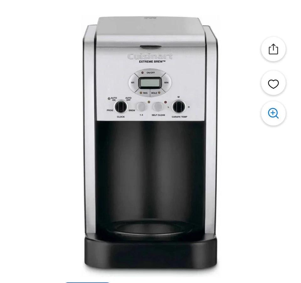 Cuisinart DCC-2650 12-Cup Extreme Brew Programmable Coffee Maker - Image 3 of 4