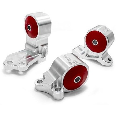 Innovative for 88-91 Civic B-Series Silver Aluminum Mounts 75A Bushings (Cable