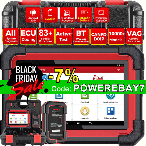 2025 LAUNCH X431 CRP919E BT PRO KFZ OBD2 Diagnosegerät ALLE System ECU Coding DE - Bild 1 von 14