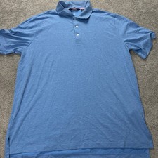 Polo Ralph Lauren Golf Men's XL Short Sleeve Blue Cotton Polo