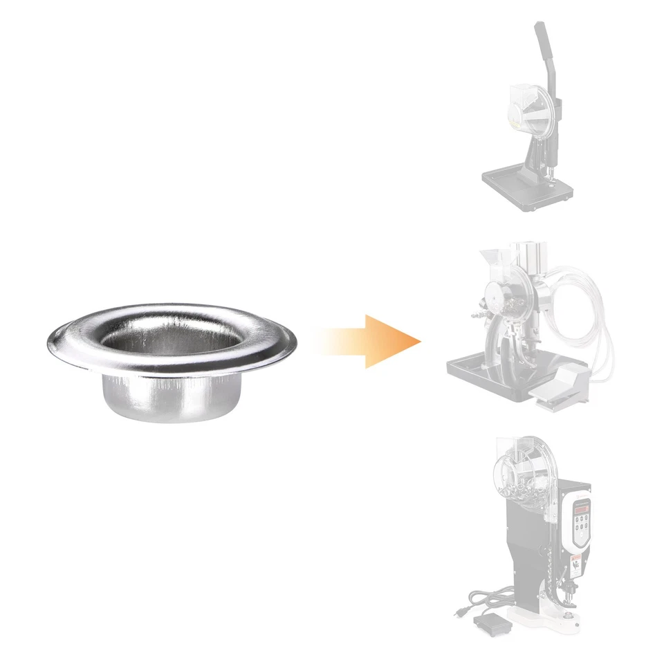 Yescom 10000 pcs Grommet Kit 3/8 inch Size #2 Nickel Eyelets for Fabric Tarp - image 3 of 4