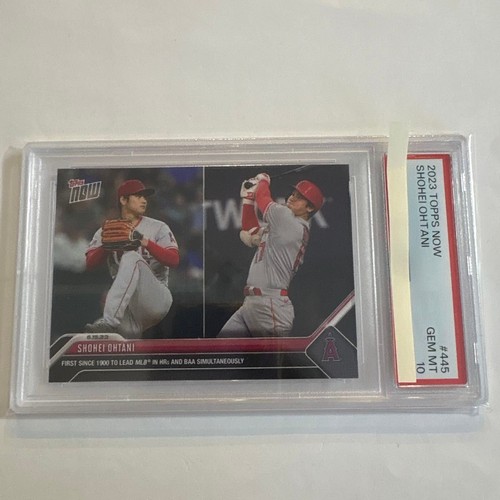 2023 Topps Now Los Angeles Angels Shohei Ohtani #445 PSA 10