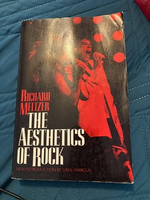The Aesthetics Of Rock (Da Capo Paperback) - Paperback - GOOD