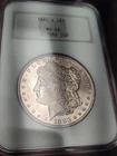 1880-S Morgan Dollar NGC Fattie MS63 - Modern PL Fields under Purple Toning