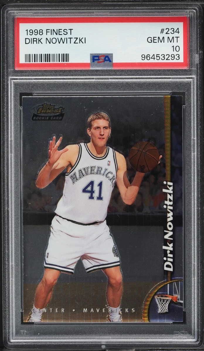 Dirk Nowitzki 10 Graded Basketball Sports Trading Cards