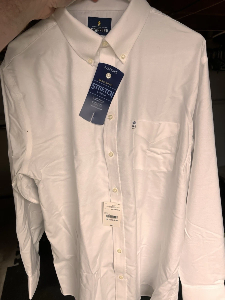 stafford travel wrinkle free oxford long sleeve dress shirt DP0116202307113187M?impolicy=product_detail&height=550&width=550