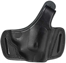 Cebeci Arms Leather Half Pance Holsters, Bersa Thunder, Right, Black, 20887RB60