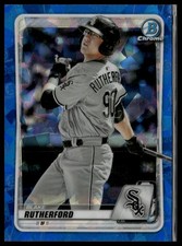 2020 Bowman Draft Sapphire Edition #BD-172 Blake Rutherford