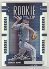 2020 Panini Absolute Rookie Roundup Silver 54/99 Brendan McKay (Pitching) RC 0b3
