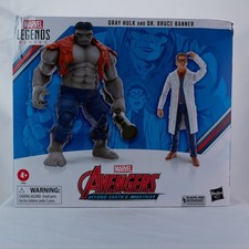 Marvel Legends Gray Hulk & Dr. Bruce Banner Avengers 60th Anniversary Not Mint