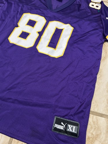 Maglia calcio Minnesota Vikings ragazzo Cris Carter ragazzo XL bambino Puma - Foto 2 di 7
