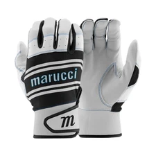 Marucci Swift Lite Adult Baseball/Softball Batting Gloves - Black/Gray - XXL