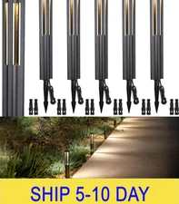 LEONLITE Low Voltage Path Lights, 3W LED Landscape Pathway Lights, Outdoor Lands