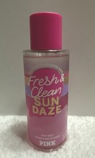 FRESH  CLEAN SUN DAZE ByVICTORIA  S SECRET PINK FRAGRANCE BODY MIST SPRAY 8.4 oz
