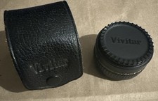 Vintage Vivitar Automatic Tele Converter Model 2X -1 M42 Screw Mount