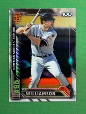 2016 Bowman Baseball Bowman Scouts' Top 100 #BTP-95 Mac Williamson