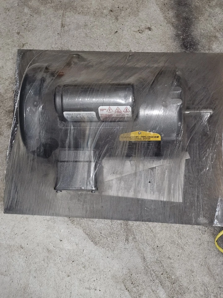 BALDOR L3510M 35J527Y191  L3510M - 1HP,1725RPM,1PH,60HZ,56/56H,3524L,TEFC - Image 2 of 4