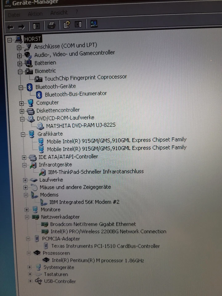 IBM ThinkPad T43, Windows XP, 2 GB Ram, Parallelport, 15 Zoll - Bild 4 von 4