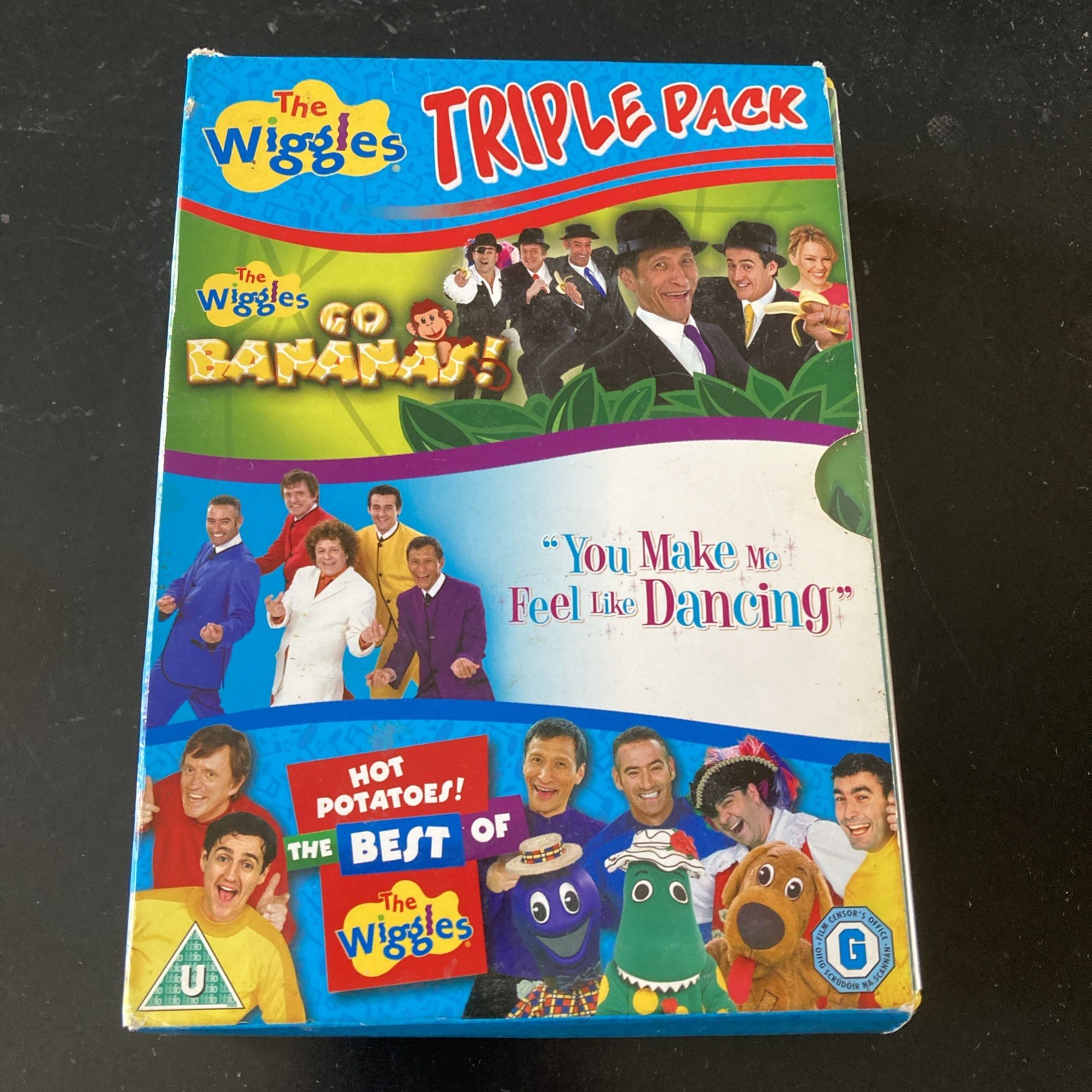 The Wiggles: Triple Pack 3DVD (2010) Box Set DISCS LIKE NEW EA 290G