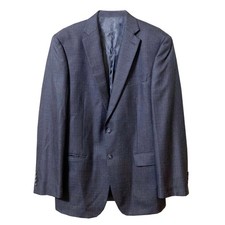 Calvin Klein Classic Mens Suit Jacket Blazer 38 R Charcoal Dark Grey