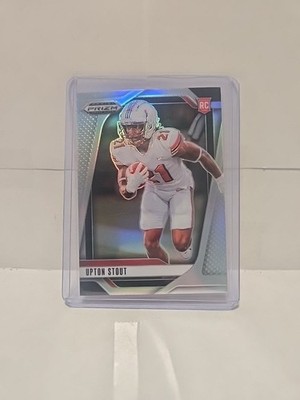 2025 Panini Prizm Draft Picks - Upton Stout #149 Silver Prizm (RC)