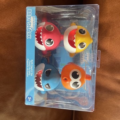 WowWee Pinkfong Baby Shark Bath Squirt Toy - 61078 (4 Pack)